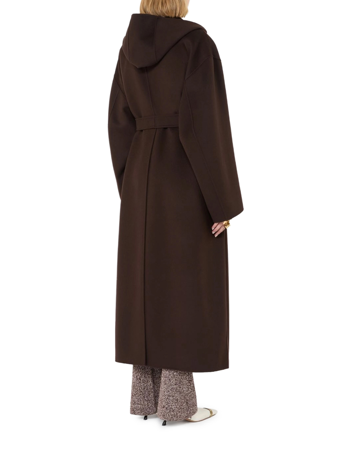 [SPORTMAX] Coat FW26 2622016012600038 CIOCOLATE