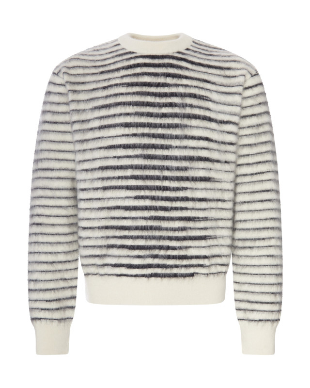 [Tom Ford] Knitwear FW26 KCL104YMM022WNA WHITE BLACK