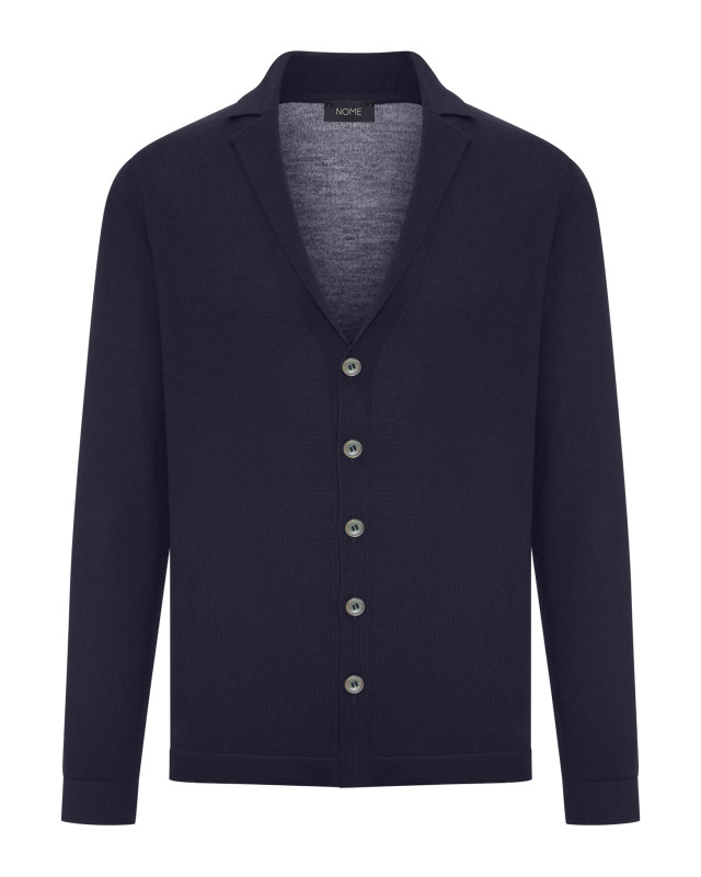 [NOME G] Cardigan FW26 5714014208598 BLUE