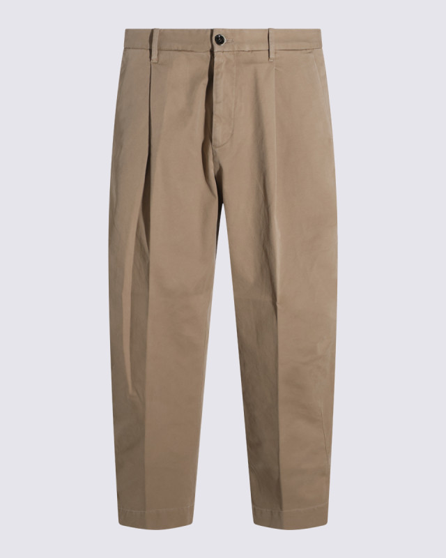 [Nine in the morning] Trousers FW26 GIG43Z23CAMEL