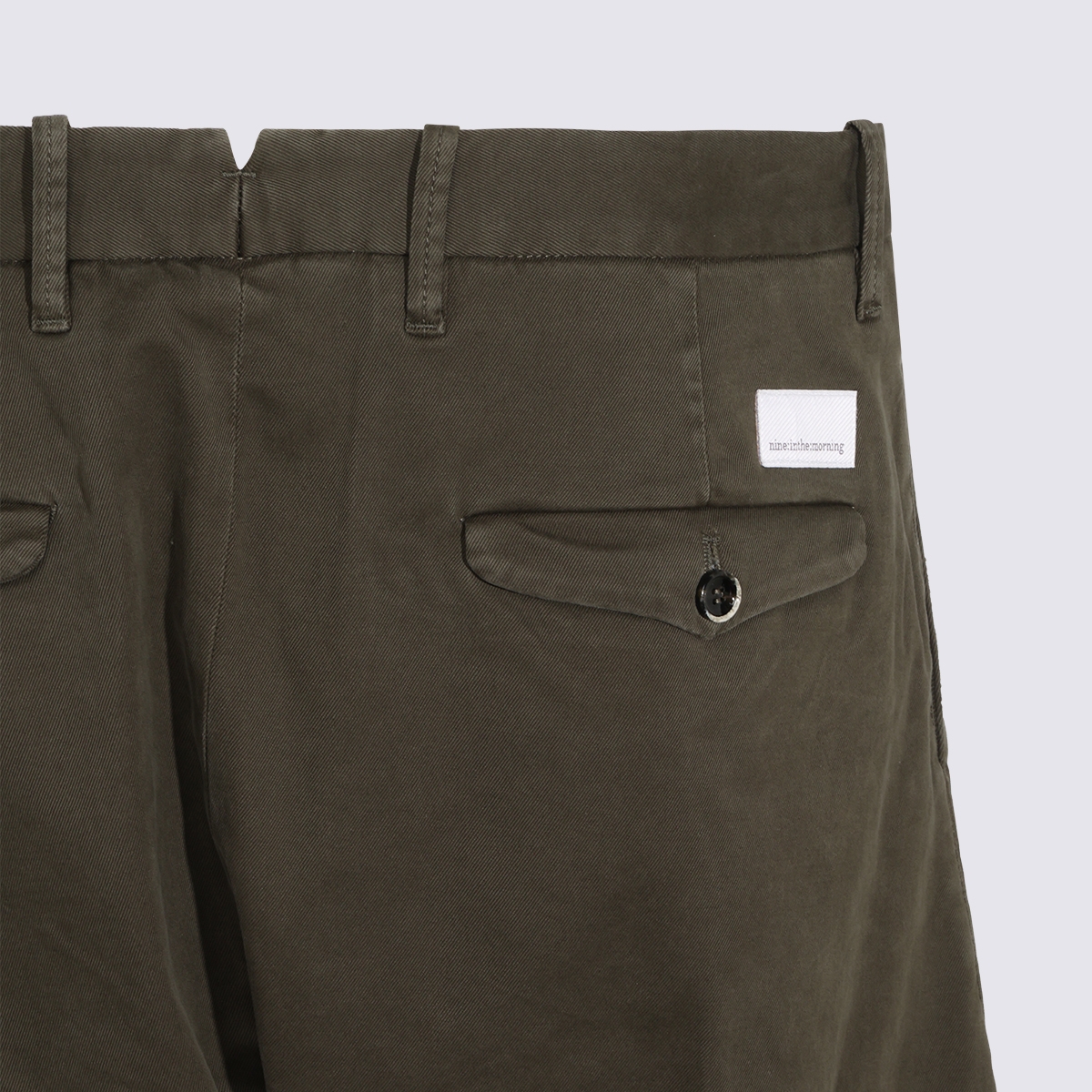 [Nine in the morning] Trousers FW26 GIG43Z23OLIVA