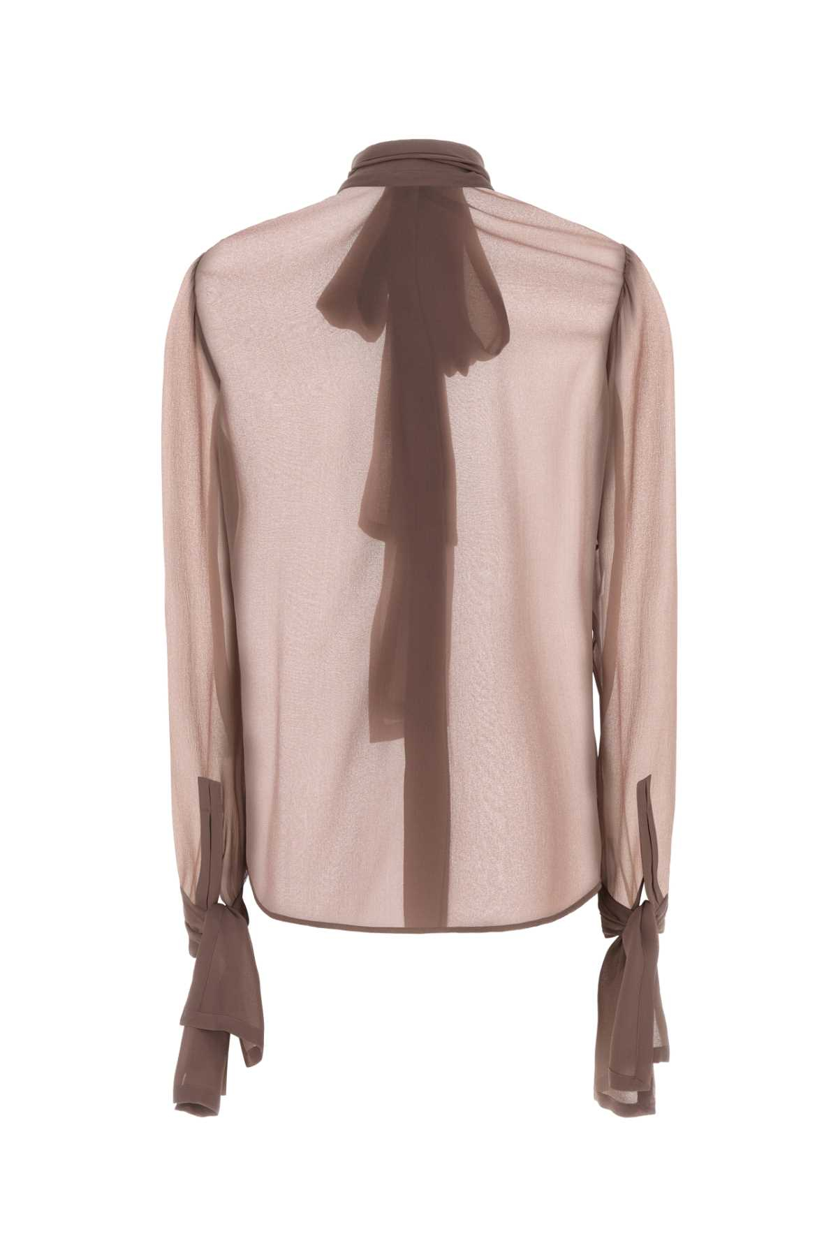 [Saint Laurent] Blouse FW26 A003KIY115W 2056