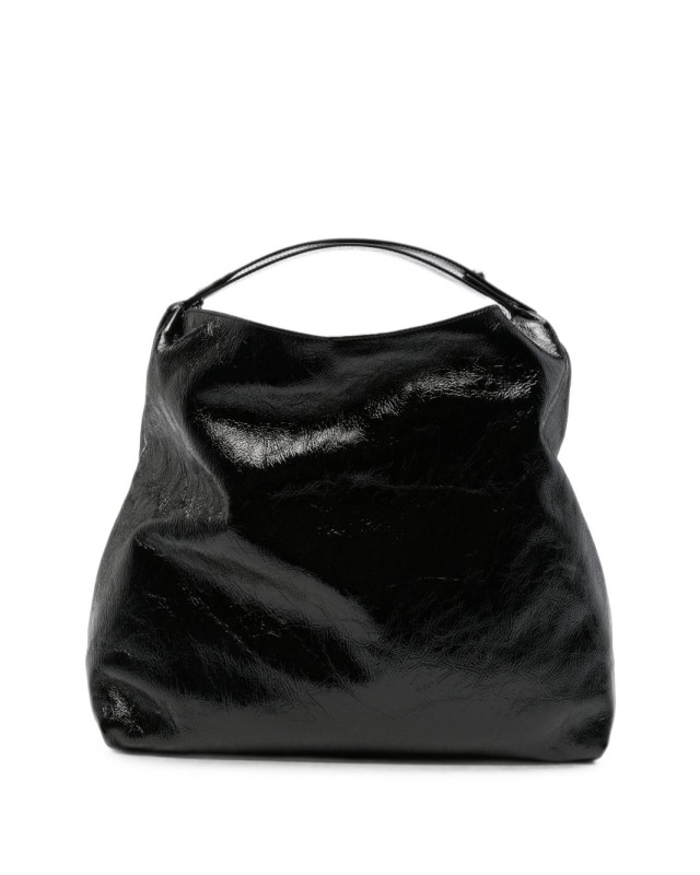 [GHERARDINI] Shoulder bag FW26 GHB0309 MEDIUM SHOULDER NAPLAK NERO