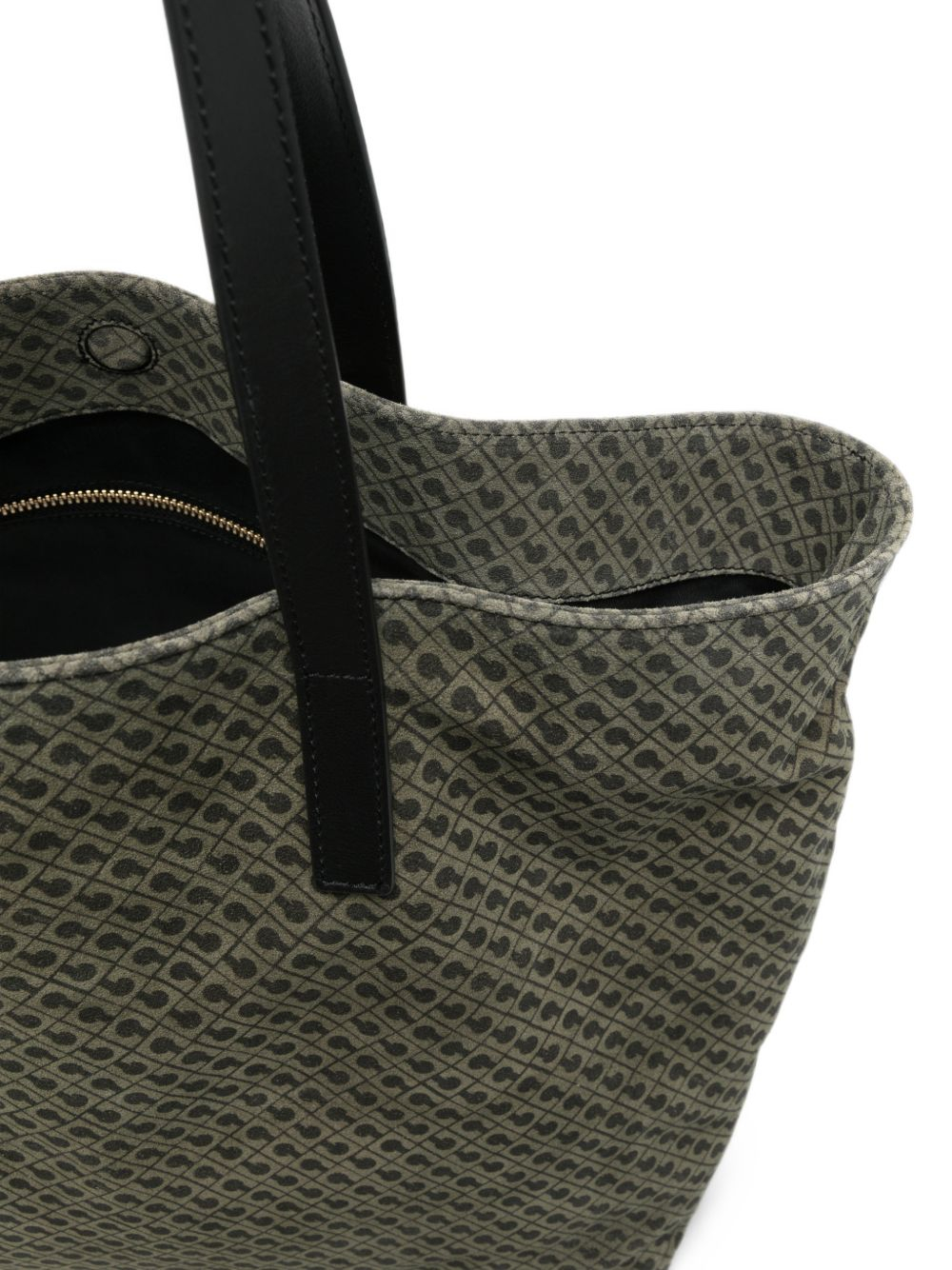 [GHERARDINI] Tote bag FW26 GHB0313 LARGE SHOPPER GREEN