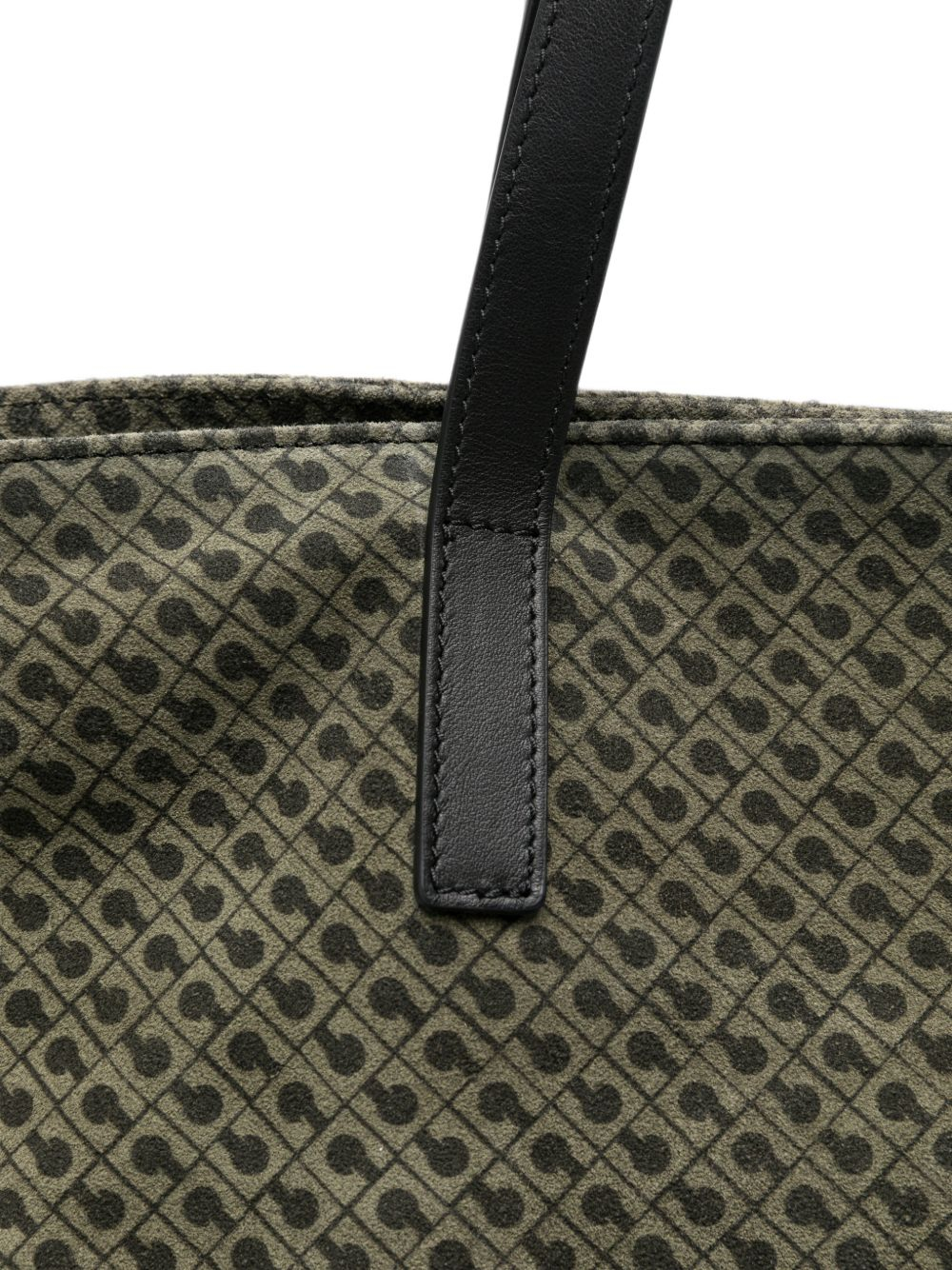 [GHERARDINI] Tote bag FW26 GHB0313 LARGE SHOPPER GREEN