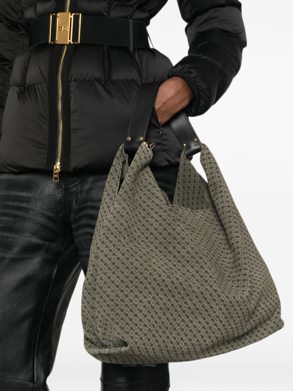 [GHERARDINI] Shoulder bag FW26 GHB0308 MEDIUM SHOULDER GREEN