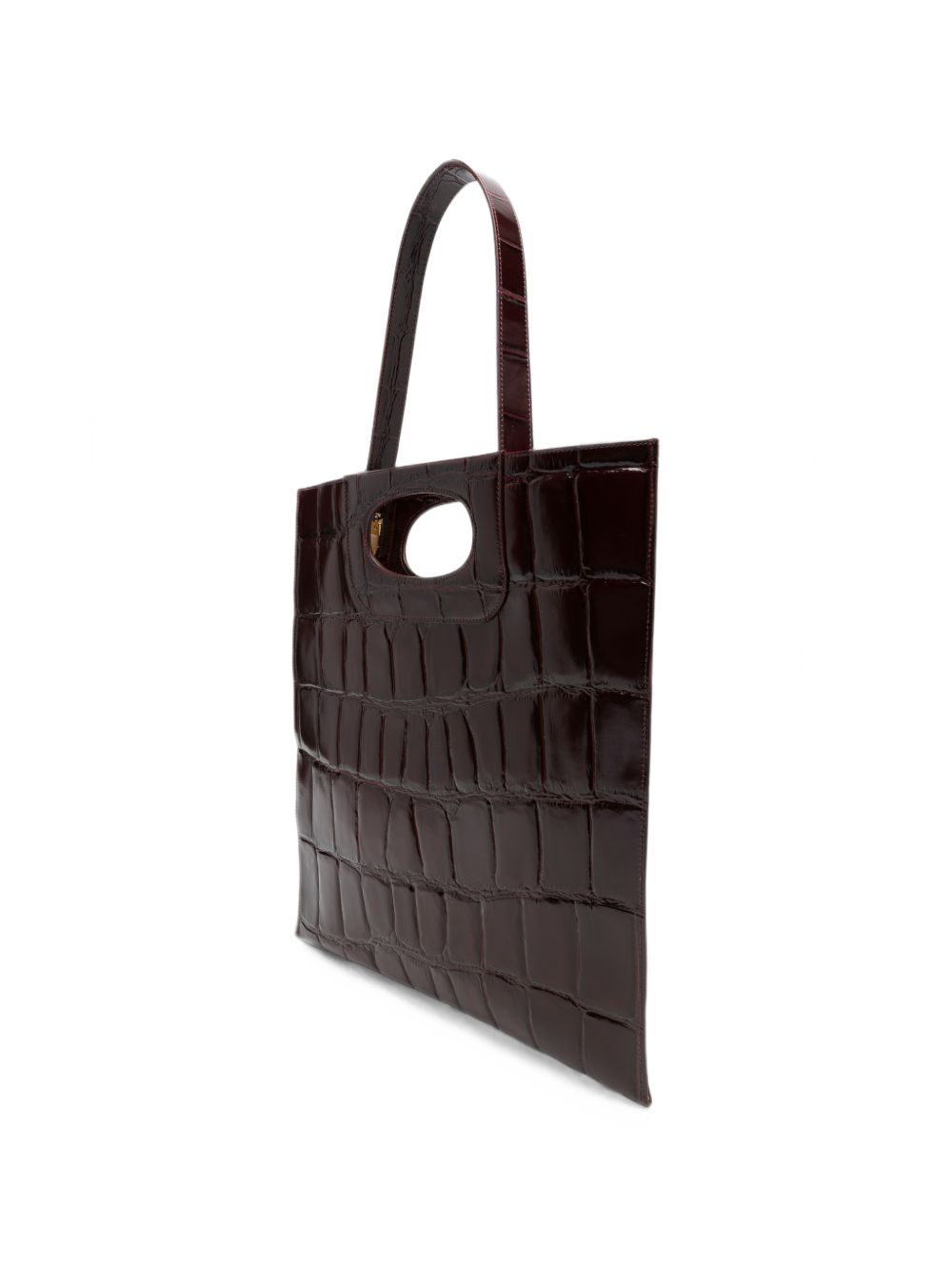 [GHERARDINI] Shoulder bag FW26 GHB0275 PIATTINA COCCO BORDEAUX