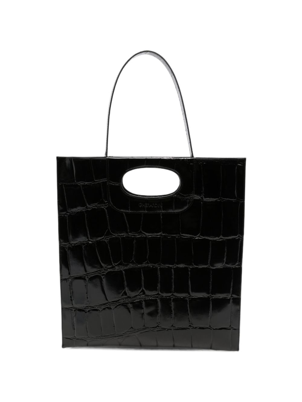 [GHERARDINI] Shoulder bag FW26 GHB0275 PIATTINA NAPLAK NERO
