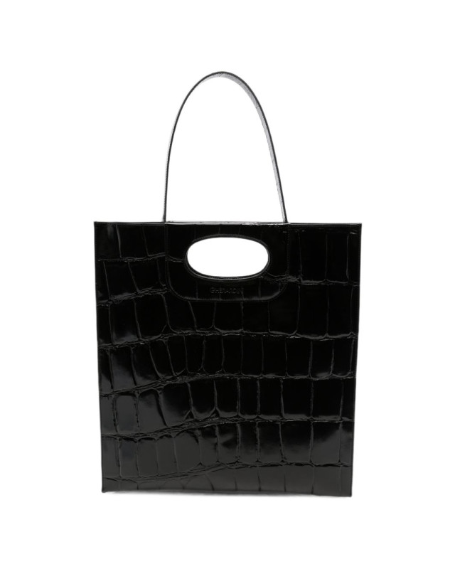 [GHERARDINI] Shoulder bag FW26 GHB0275 PIATTINA NAPLAK NERO