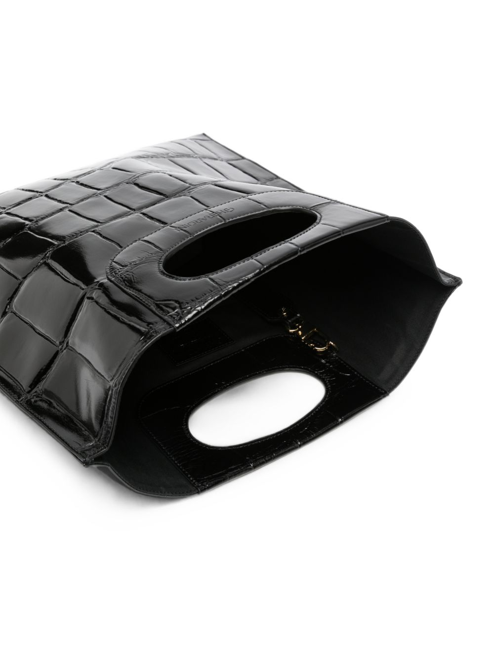 [GHERARDINI] Shoulder bag FW26 GHB0275 PIATTINA COCCO NERO