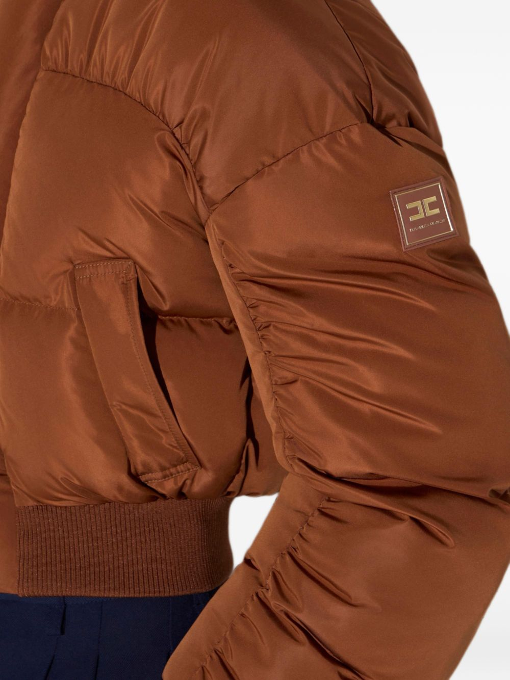 [ELISABETTA FRANCHI] Down jacket FW26 PI96D66E2 FK3
