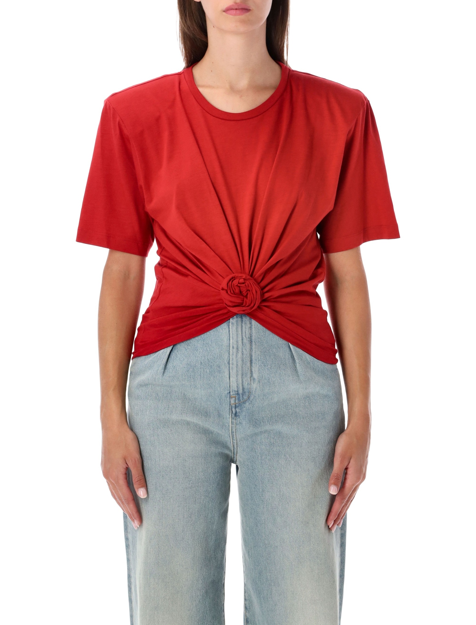 [MAGDA BUTRYM] T-shirts Short Sleeve FW26 313726RED