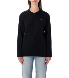 [COMME DES GARCONS PLAY] T-shirts Long Sleeve FW26 AX-T120-0511