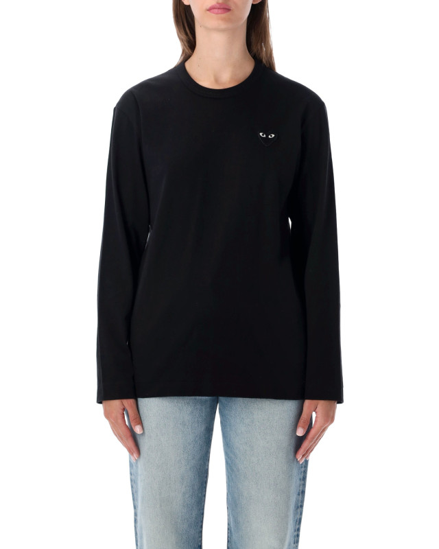 [COMME DES GARCONS PLAY] T-shirts Long Sleeve FW26 AX-T120-0511