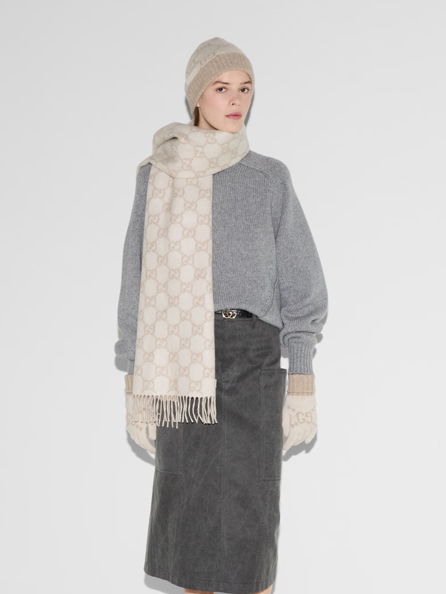 [Gucci] Scarf FW26 8123173GAC09165