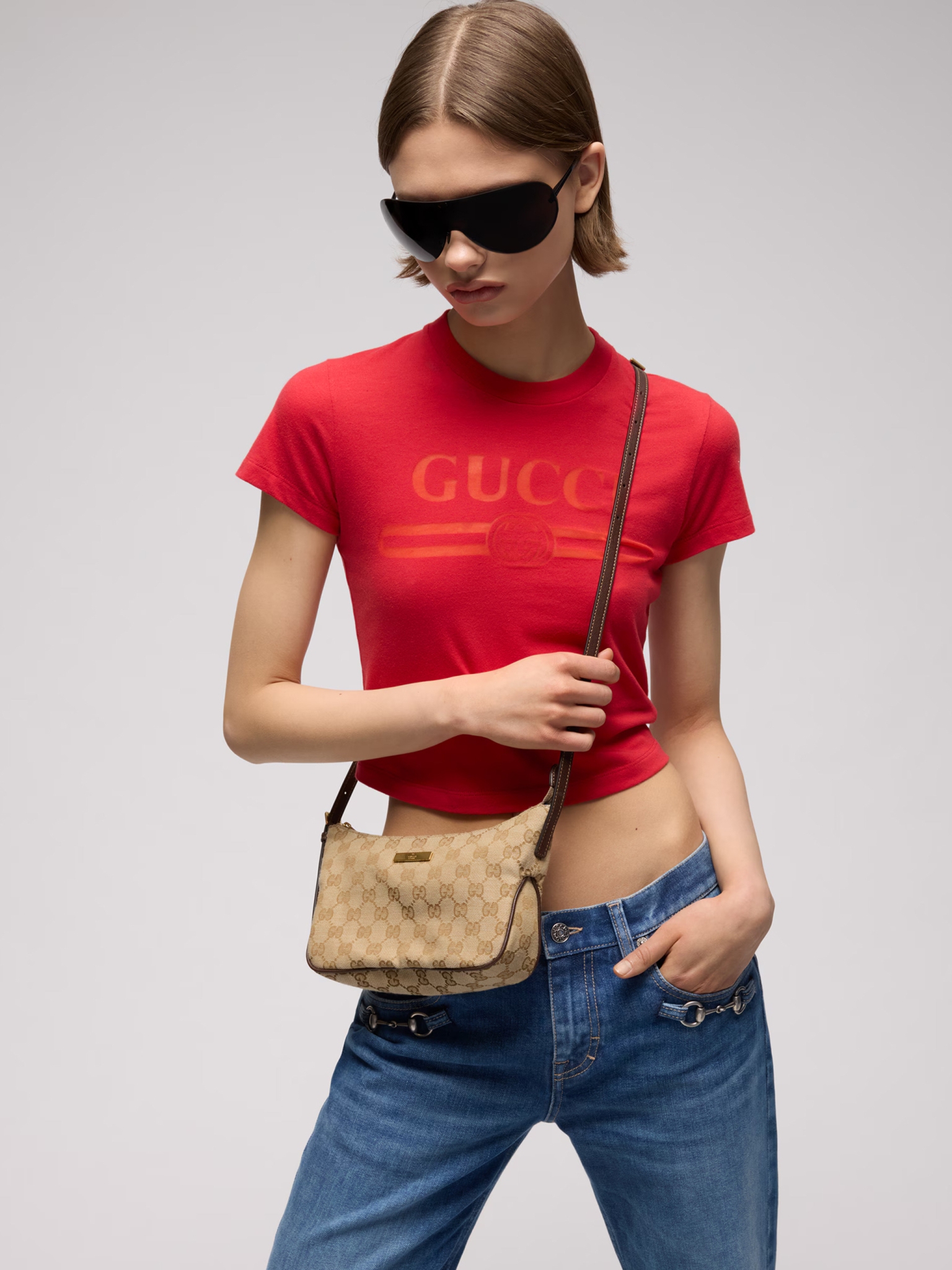 [Gucci] Shoulder bag FW26 874743FAF7Y9651