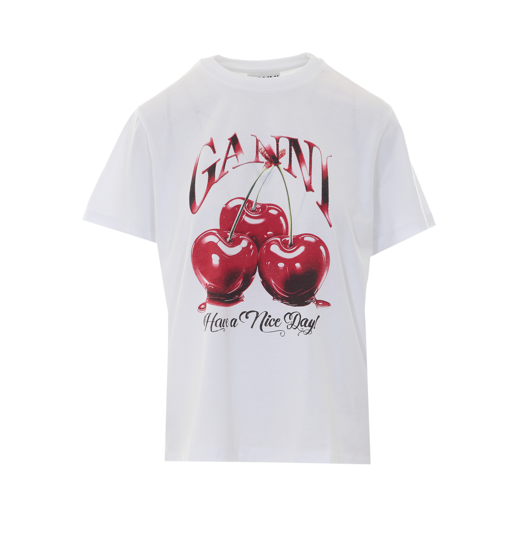 [GANNI] T-shirts Short Sleeve FW26 T4004151