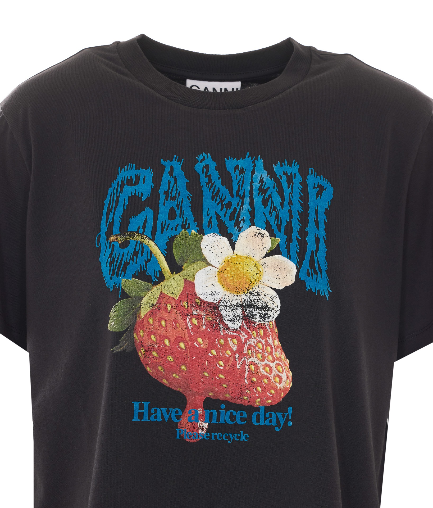 [GANNI] T-shirts Short Sleeve FW26 A1050257 252