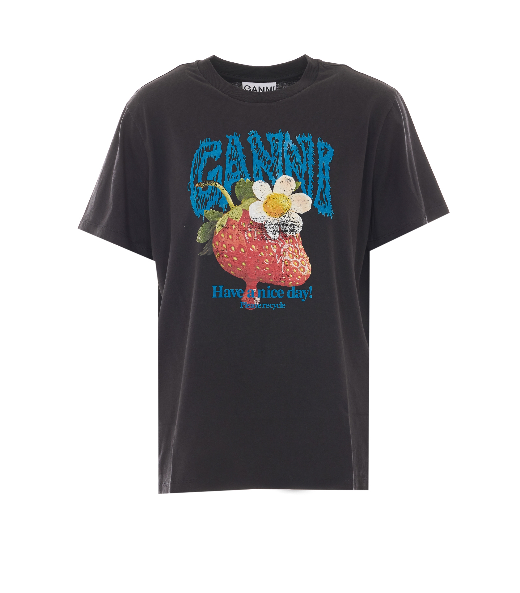 [GANNI] T-shirts Short Sleeve FW26 A1050257 252