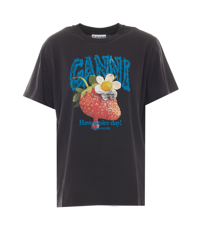 [GANNI] T-shirts Short Sleeve FW26 A1050257 252