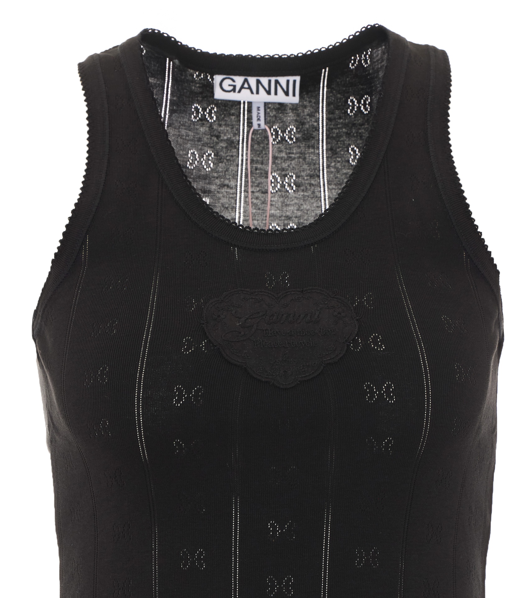 [GANNI] Tank top FW26 A1040451099
