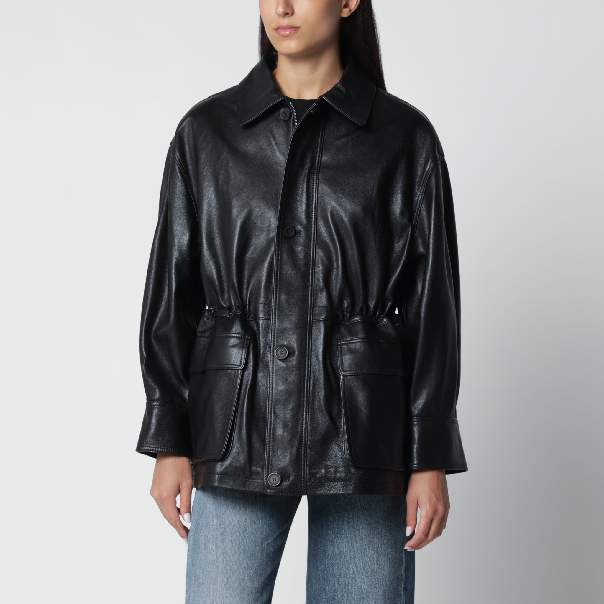 [Arma] Leather Jacket FW26 010L266055.02LE