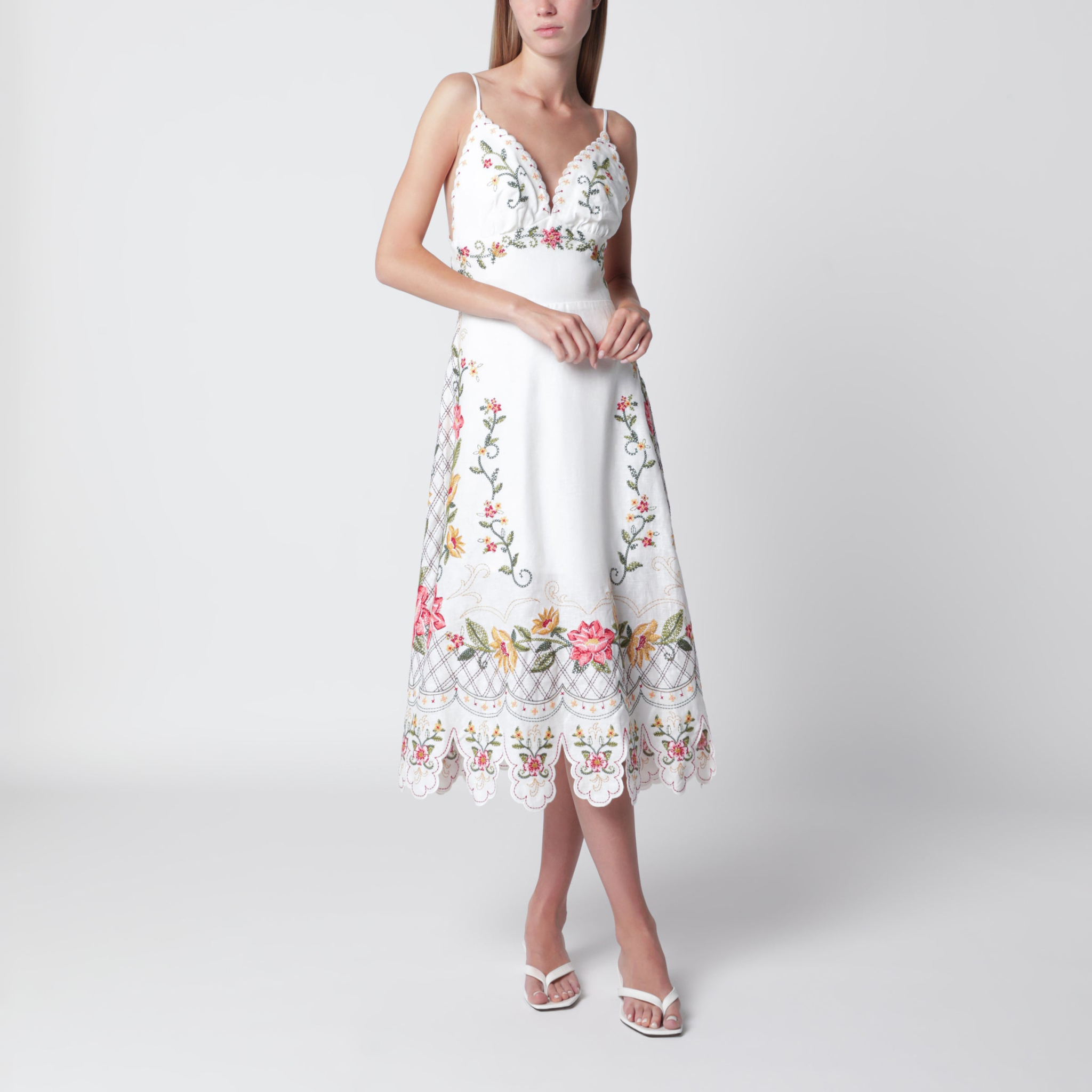 [Farm Rio] Sleeveless dress FW26 355804CO