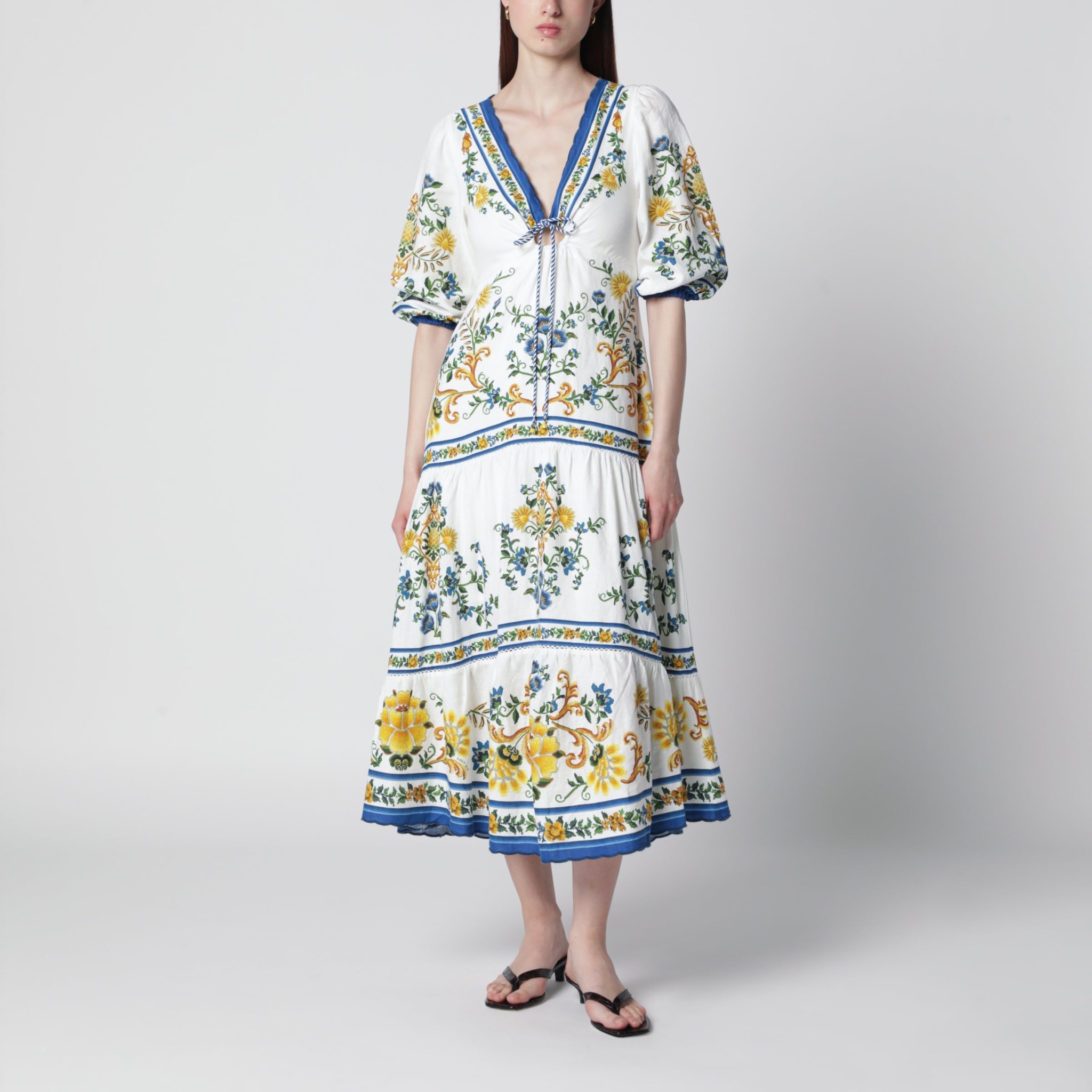 [Farm Rio] Short sleeve dress FW26 355515CO