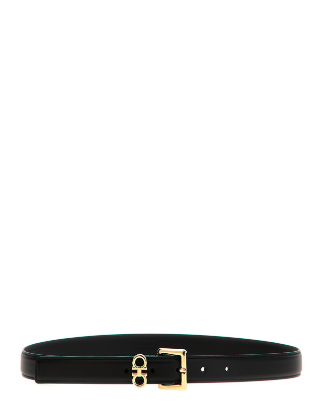 [Ferragamo] Belt FW26 780415NERO
