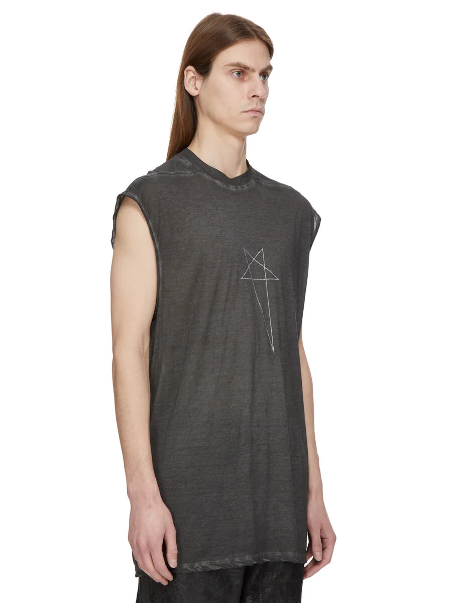 [RICK OWENS DRKSHDW] T-shirts Sleeveless FW26 DU02F6167BHDEP413918