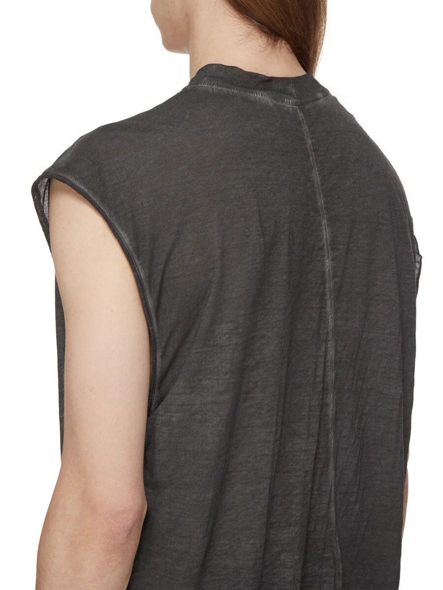 [RICK OWENS DRKSHDW] T-shirts Sleeveless FW26 DU02F6167BHDEP413918