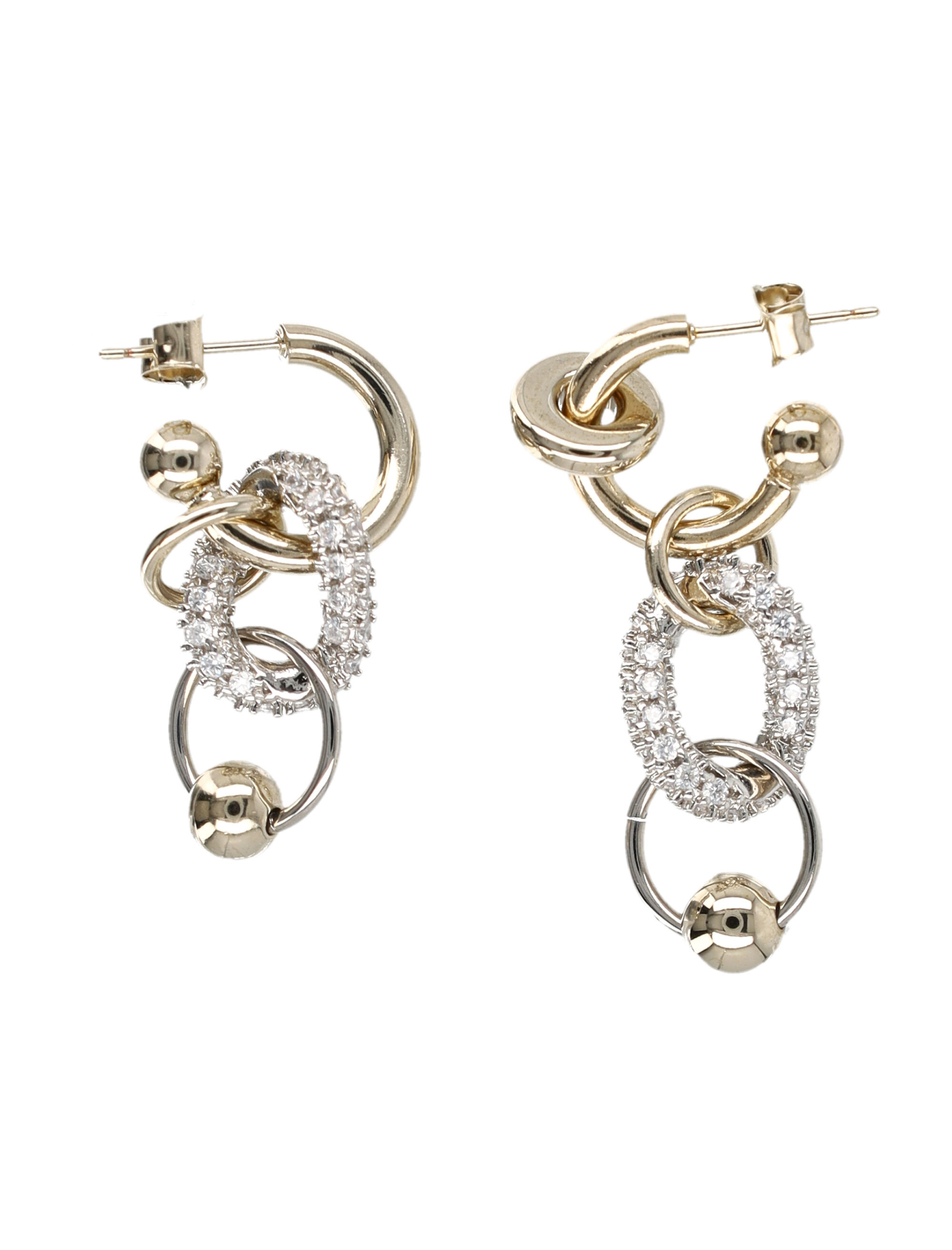 [JUSTINE CLENQUET] Earring FW26 LEXIEEARRINGSPALLADIUM
