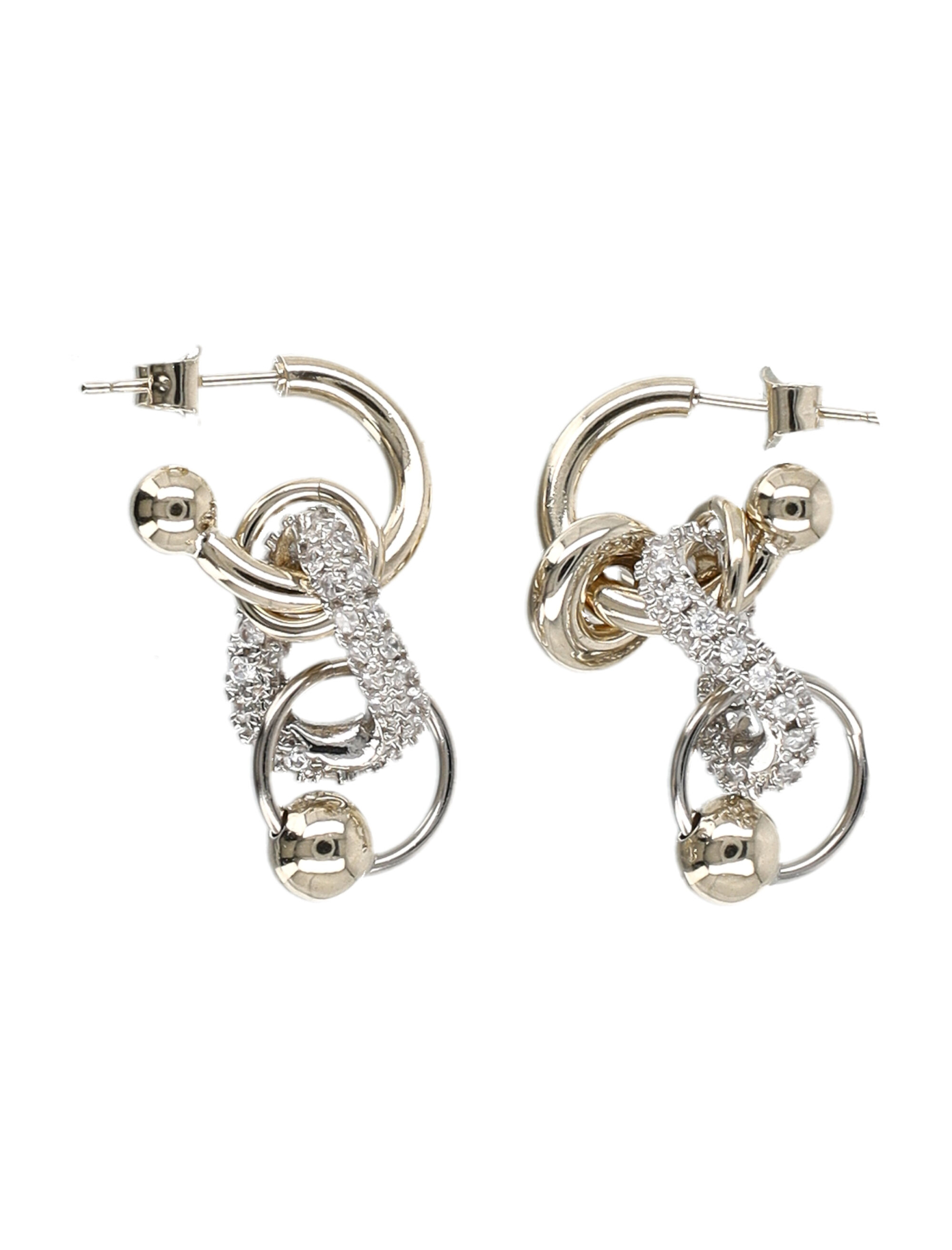 [JUSTINE CLENQUET] Earring FW26 LEXIEEARRINGSPALLADIUM