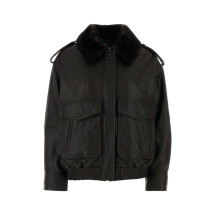 [LouLou De Saison] Bomber jacket FW26 RUSSO COFFEEDARKBROWN