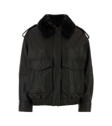 [LouLou De Saison] Bomber jacket FW26 RUSSO COFFEEDARKBROWN