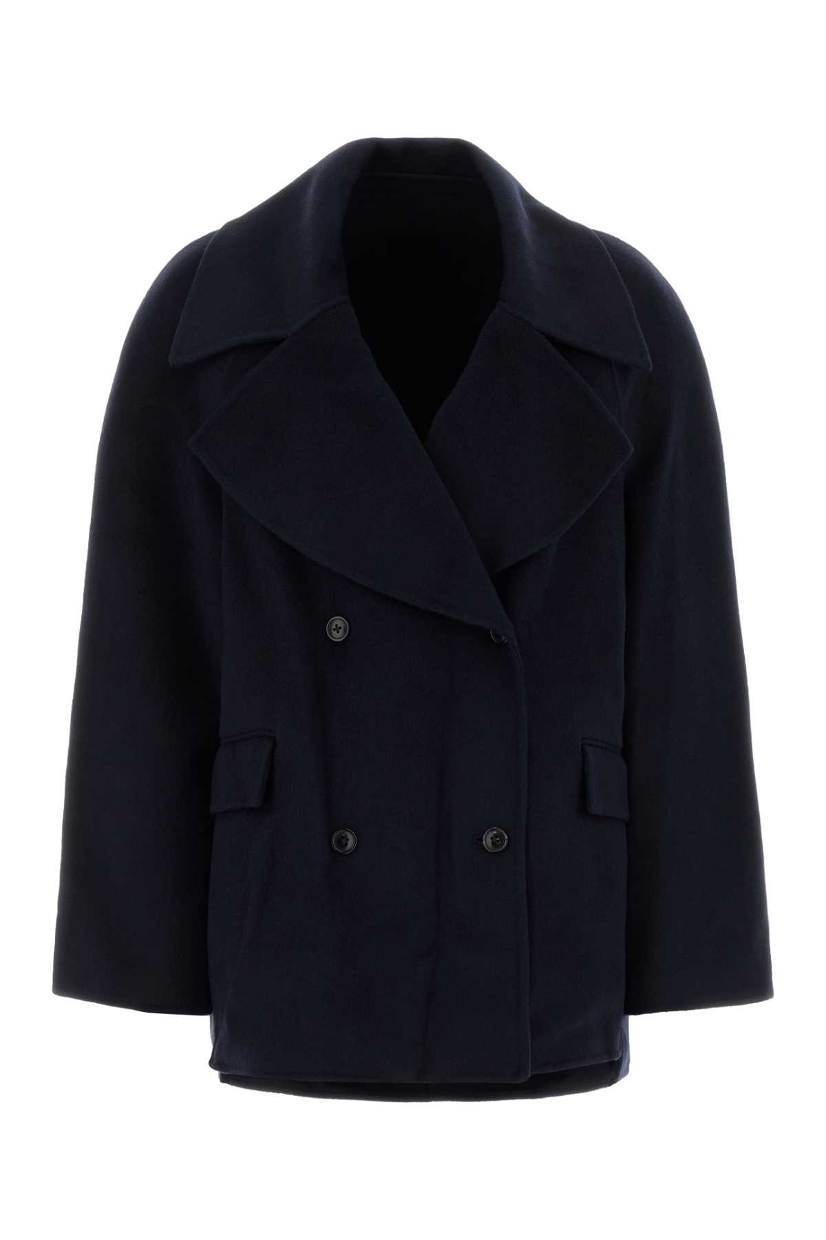 [LouLou De Saison] Coat FW26 NEIL NAVYMELANGE