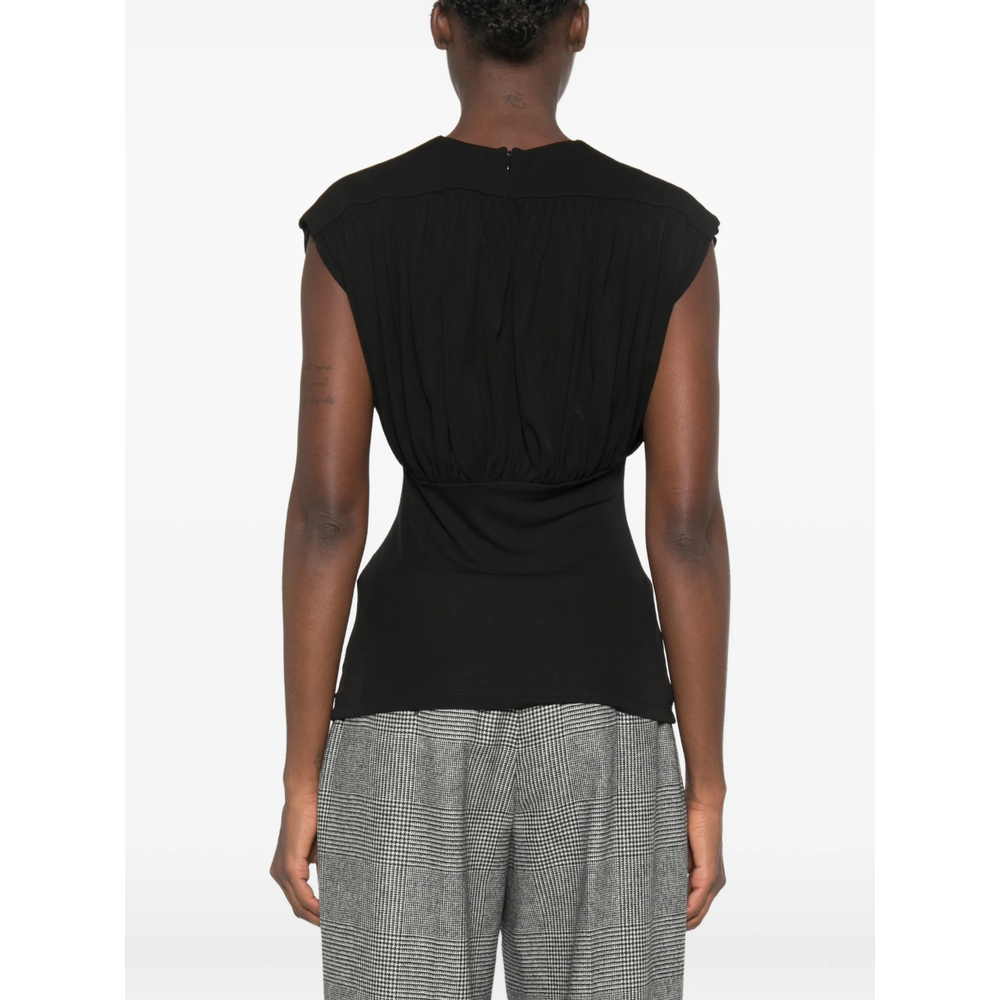 [Anine Bing] T-shirts Sleeveless FW26 A-08-12683  BLK26