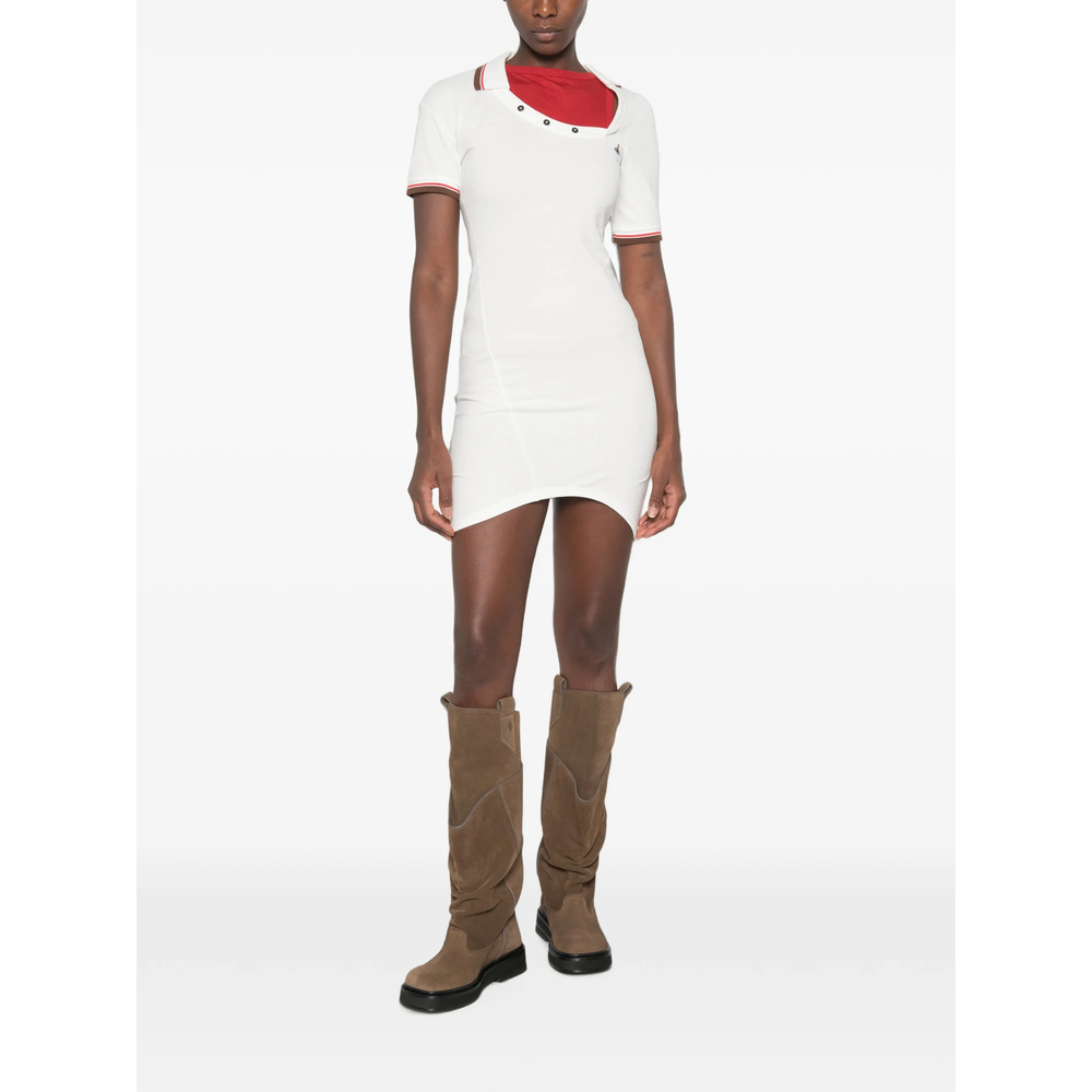 [Vivienne Westwood] Short sleeve dress FW26 1601005A J00AU A401