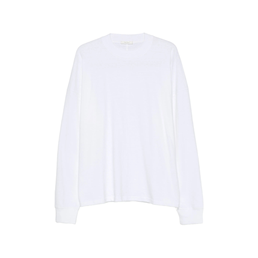 [THE ROW] T-shirts Long Sleeve FW26 612 K788 WHT