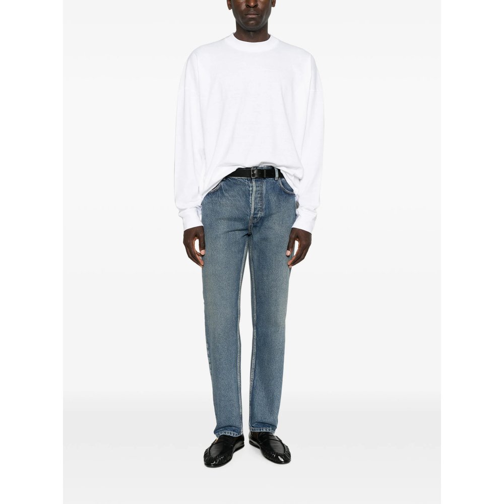 [THE ROW] T-shirts Long Sleeve FW26 612 K788 WHT