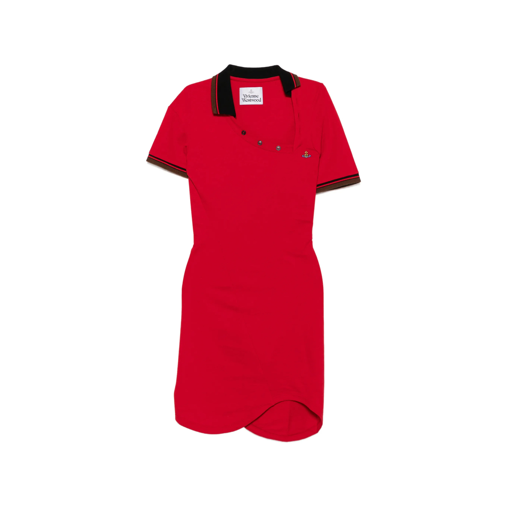 [Vivienne Westwood] Short sleeve dress FW26 1601005A J00AU H401