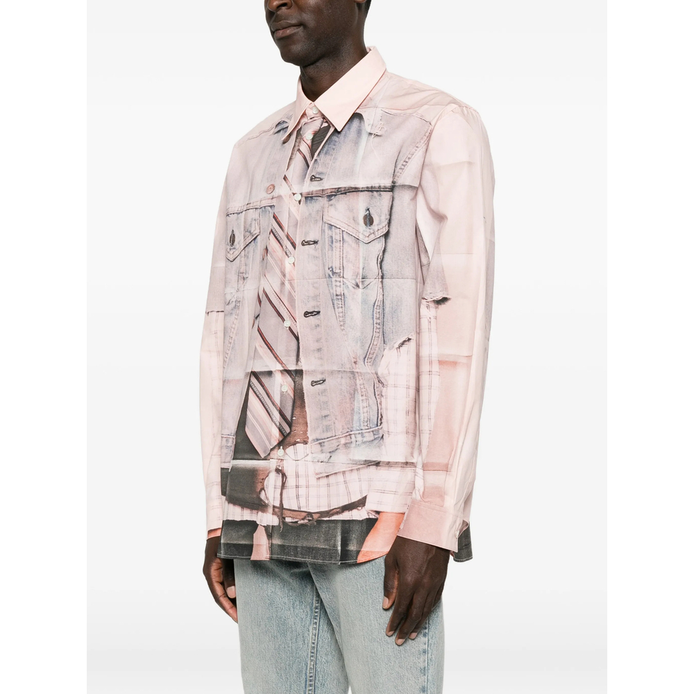 [Acne Studios] Shirts Long Sleeve FW26 BB0711  PINK