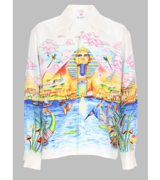 [Casablanca] Shirts Long Sleeve FW26 M-PF26-SH-006_04EGYPTASITWAS