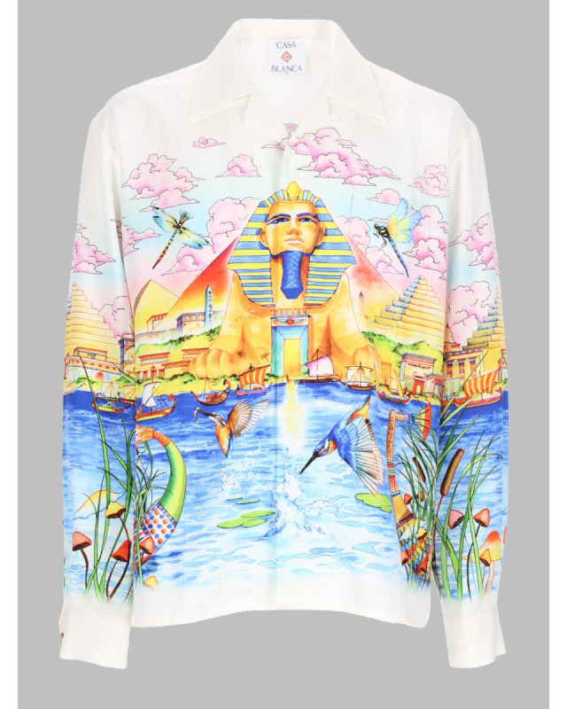 [Casablanca] Shirts Long Sleeve FW26 M-PF26-SH-006_04EGYPTASITWAS