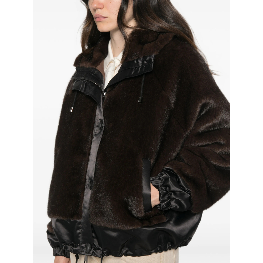 [Valentini 1972] Leather Jacket FW26 4146 ECO MINK BKBRO