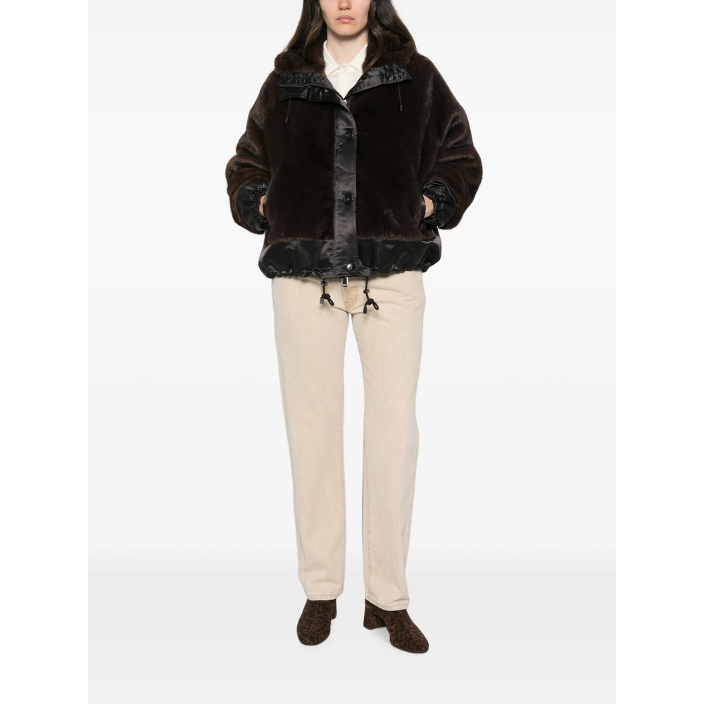 [Valentini 1972] Leather Jacket FW26 4146 ECO MINK BKBRO