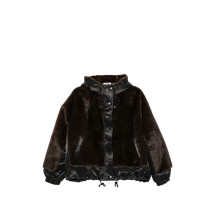 [Valentini 1972] Leather Jacket FW26 4146 ECO MINK BKBRO