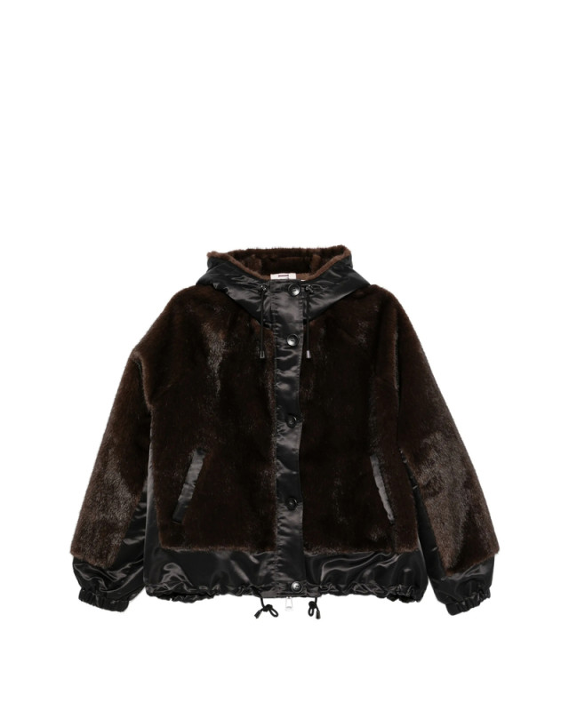 [Valentini 1972] Leather Jacket FW26 4146 ECO MINK BKBRO