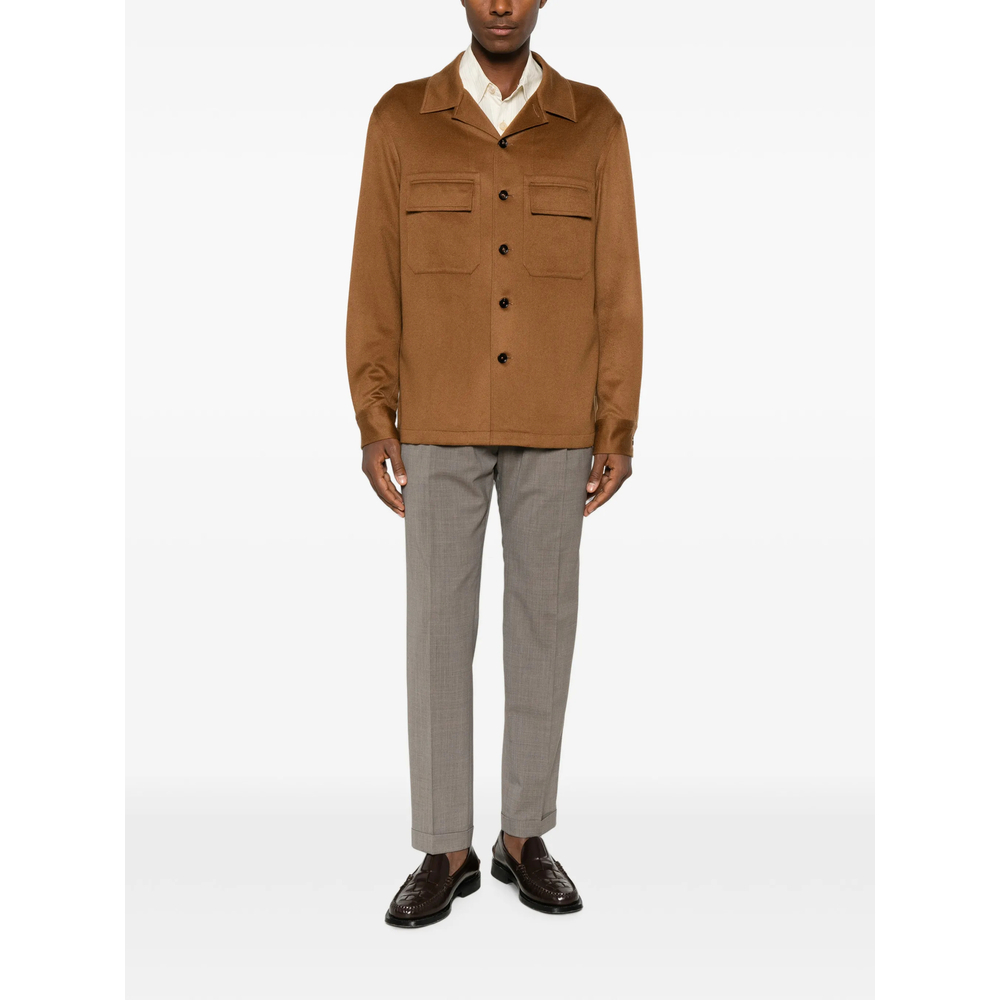 [ZEGNA] Shirts Long Sleeve FW26 RE8V46 SOT6B 092G
