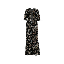 [De Santis] Short sleeve dress FW26 AB178  VELVE